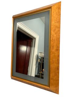 Milo Baughman MODERNIST ILLUMINATED RECTANGULAR BURLWOOD MIRROR - 4466439