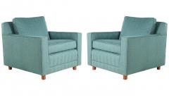 Milo Baughman Mid Century Modern Cube or Case Club Lounge Chairs - 2427962