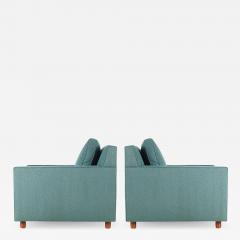 Milo Baughman Mid Century Modern Cube or Case Club Lounge Chairs - 2429729