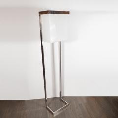 Milo Baughman Mid Century Modern Lucite and Chrome Floor Lamp by Milo Baughman - 1700715