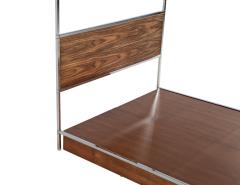 Milo Baughman Mid Century Modern Metal Queen Size Bed Frame in the Style of Milo Baughman - 2705321