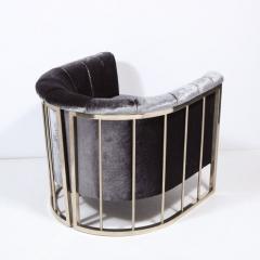 Milo Baughman Mid Century Modern Rail Back Milo Bauman Chair - 2660589
