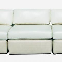 Milo Baughman Midcentury Chrome Milo Baughman Three Piece Sectional - 2736783
