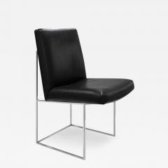 Milo Baughman Milo Baughman Architectural Desk Chair in Polished Chrome 1970s - 4043257