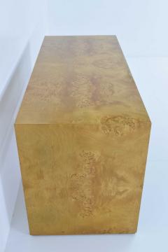 Milo Baughman Milo Baughman Burl Wood Desk - 1286538