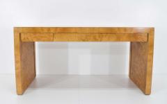 Milo Baughman Milo Baughman Burl Wood Desk - 1286548