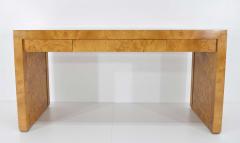 Milo Baughman Milo Baughman Burl Wood Desk - 1286549