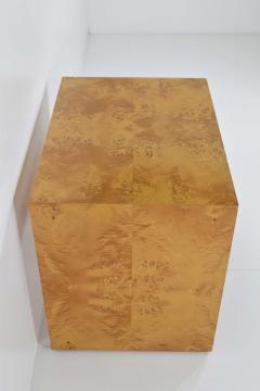 Milo Baughman Milo Baughman Burl Wood Side Table - 1286247