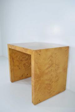 Milo Baughman Milo Baughman Burl Wood Side Table - 1286251