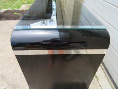 Milo Baughman Milo Baughman Burled Olive Wood Chrome Floating Credenza Mid Century Modern - 1222642