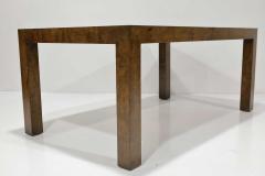 Milo Baughman Milo Baughman Burlwood Parsons Dining Table - 3976822