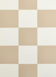 Milo Baughman Milo Baughman Checkerboard Coffee Table in Sand Ivory Lacquer c 1969 - 4349625