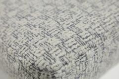 Milo Baughman Milo Baughman Chrome Dining Chairs in Holly Hunt Wool - 4402503