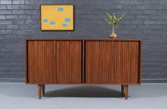 Milo Baughman Milo Baughman Double Tambour Door Credenza w Lacquered Drawers for Glenn of CA - 4591263