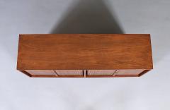 Milo Baughman Milo Baughman Double Tambour Door Credenza w Lacquered Drawers for Glenn of CA - 4591265