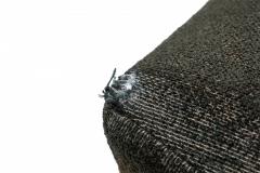 Milo Baughman Milo Baughman For Thayer Coggin American Black Upholstered Saddle Ottoman - 3170632