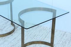Milo Baughman Milo Baughman For Thayer Coggin Bronze And Glass Dining Table - 2213854