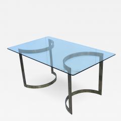 Milo Baughman Milo Baughman For Thayer Coggin Bronze And Glass Dining Table - 2215374