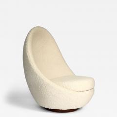 Milo Baughman Milo Baughman High Back Rocking Egg Chair for Thayer Coggin - 4287951