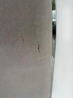 Milo Baughman Milo Baughman Howell Burd Chrome Tufted Velvet Chairs a Pair - 4529990