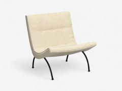 Milo Baughman Milo Baughman Iron Fabric Scoop Chair USA 1950s - 4340970