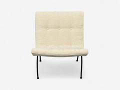 Milo Baughman Milo Baughman Iron Fabric Scoop Chair USA 1950s - 4340974