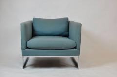 Milo Baughman Milo Baughman Large Cube Lounge Chairs - 368809