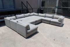 Milo Baughman Milo Baughman Large Pit Sectional with 11 Pieces - 4575350