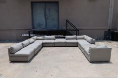 Milo Baughman Milo Baughman Large Pit Sectional with 11 Pieces - 4575351