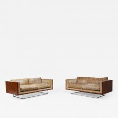 Milo Baughman Milo Baughman Love Seat Sofas 1971 - 2366951