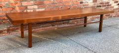 Milo Baughman Milo Baughman Low Walnut Long Bench or Coffee Table - 2079248