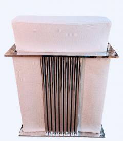 Milo Baughman Milo Baughman Mirrored Chrome Cube Chair Thayer Coggin 1970s - 4145969