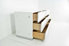 Milo Baughman Milo Baughman Nightstands in White Lacquer - 3015531
