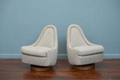 Milo Baughman Milo Baughman Petite Swivel and Tilt Lounge Chairs for Thayer Cogin - 4496564