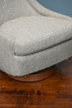 Milo Baughman Milo Baughman Petite Swivel and Tilt Lounge Chairs for Thayer Cogin - 4496581