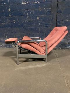 Milo Baughman Milo Baughman Pink Ultrasuede Recliner - 4393736