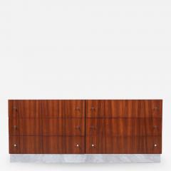 Milo Baughman Milo Baughman Rosewood Chrome Dresser for Thayer Coggin - 2244395