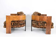 Milo Baughman Milo Baughman Rosewood T Frame Chairs 1969 - 1105193
