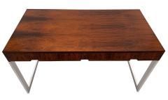 Milo Baughman Milo Baughman Rosewood and Chrome Desk - 1166418