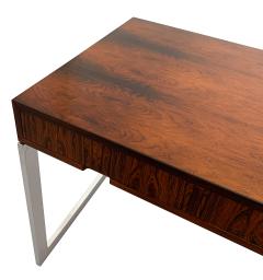 Milo Baughman Milo Baughman Rosewood and Chrome Desk - 1166419