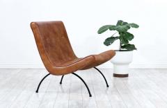 Milo Baughman Milo Baughman Scoop Iron Cognac Leather Lounge Chair for Thayer Coggin - 2415520