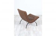 Milo Baughman Milo Baughman Scoop Iron Leather Lounge Chairs for Thayer Coggin - 2367747