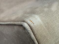 Milo Baughman Milo Baughman Scoop Lounge Chair Iron Brown Fabric USA 1950s - 4629497