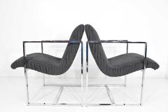 Milo Baughman Milo Baughman Scoop Lounge Chairs - 1327454