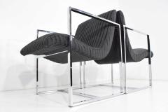 Milo Baughman Milo Baughman Scoop Lounge Chairs - 1327455