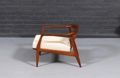 Milo Baughman Milo Baughman Sculpted Walnut Lounge Chair for Thayer Coggin - 4631785