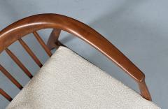 Milo Baughman Milo Baughman Sculpted Walnut Lounge Chair for Thayer Coggin - 4631805