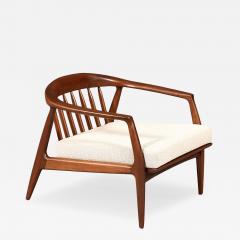 Milo Baughman Milo Baughman Sculpted Walnut Lounge Chair for Thayer Coggin - 4631984