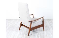 Milo Baughman Milo Baughman Sculpted Walnut Reclining Chair for Thayer Coggin - 2937401