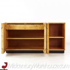 Milo Baughman Milo Baughman Style Mid Century Buffet and Hutch - 3689837